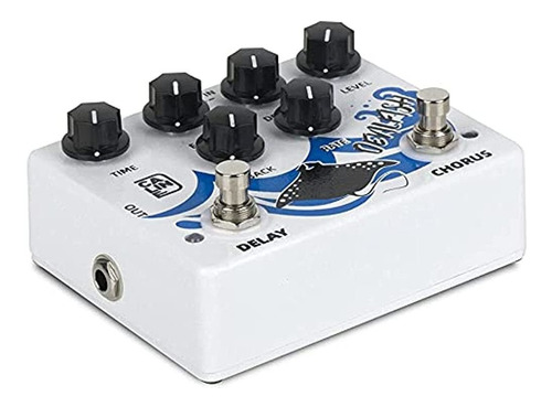 Caline Dcp-03 Devilfish Chorus Delay Effect Pedal Dual Guita