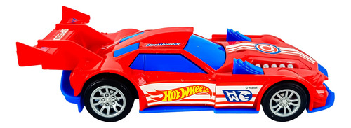 Carrinho Fast Racer Hot Wheels Fricção Com Som E Farol