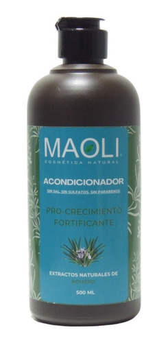 Acondicionador Maoli Romero Pro-crecimiento, Sin Sal