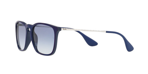 Lente Sol Ray Ban Chris Azul Unisex