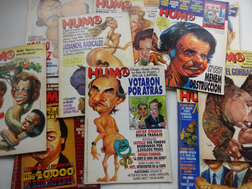 Revista Humor Lote 10 Revista 1993 1994 Antigua 1986