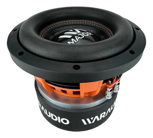 Subwoofer 8puLG War Audio Maj82 1000w Doble Bobina 2ohms Color Negro