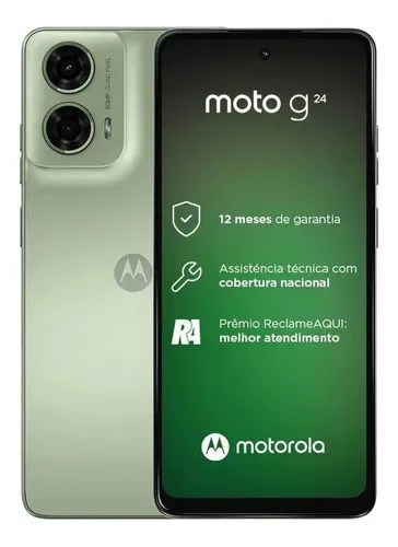Smartphone Motorola Moto G24 8/128gb Dual Sim Verde | Meses Smartphone Motorola Moto G24 8/128gb Dual Sim Verde | Meses