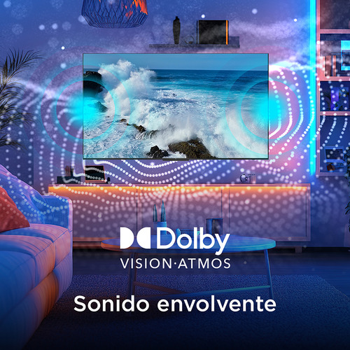 Smart Tv Tcl 50 Google Tv Qled 4k Compatible Con Alexa