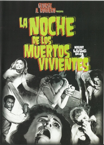 La Noche De Los Muertos Vivientes 1968 Dvd Película Nuevo