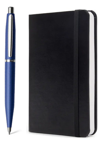 Bolígrafo + Libreta Sheaffer Vfm Neon Blue Ct Con Estuche Tinta Negro
