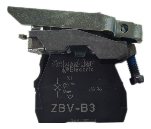 Botón Piloto Schneider Electric Zb4 Bvb4