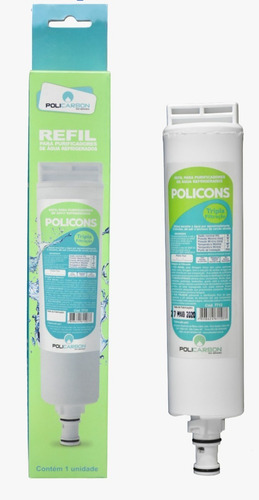 Filtro Refil Purificador Água Consul Bem Estar Com Bateria
