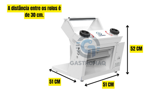 Cilindro Laminador De Massas Jl Colombo Industrial Bivolt
