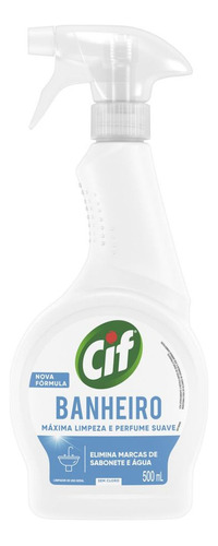 Limpador de Banheiro sem Cloro Cif Gatilho 500ml