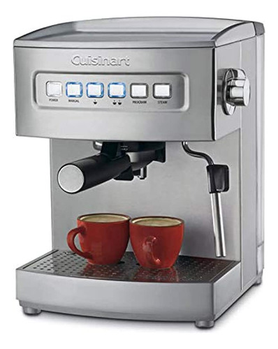 Máquina De Café Expreso De Acero Inoxidable Programable Cuis