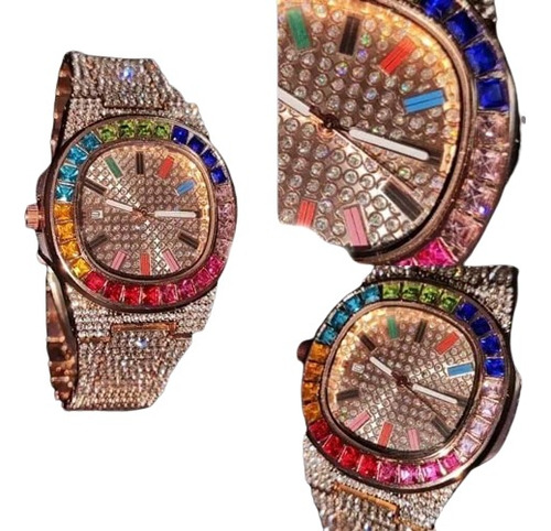 Reloj De Pulsera Hexagonal Cubano Circones