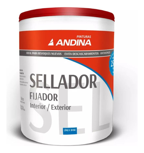 Fijador Sellador Andina X 4lts - Umox