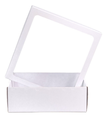 Caja C/visor 32x32x11 (x15u) Regalo Empresario Gift Box Pvc