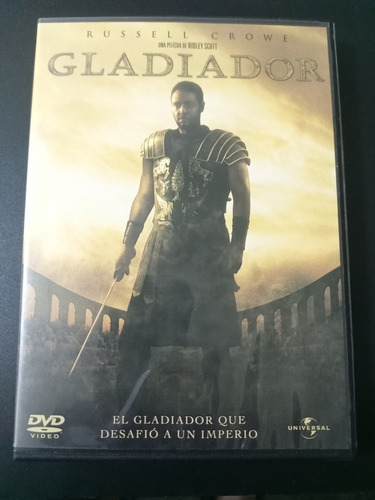 Dvd Gladiador (russell Crowe,joaquin Phoenix) Dvd Original