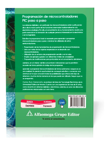Imagen 3 de 3 de Libro Programacion De Microcontroladores Pic Paso A Paso