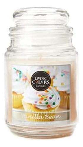 Vela Perfumada Para Cupcake 18 Onza Aroma Pastel Vainilla