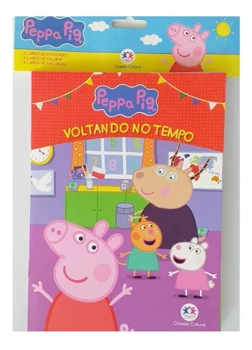 Peppa Pig - Revista de Atividades Para Colorir - Atacado de Livros