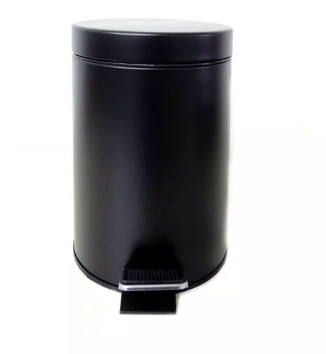 Cubo de Basura Negro Mate 3 litros