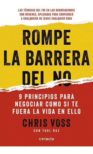 Libro Rompe La Barrera Del No - Voss, Chris