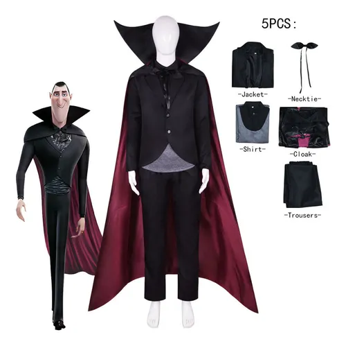 Cosplay De Halloween Con Capa Integral De Jonathan Dracula D