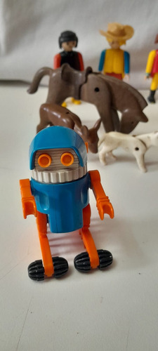 Lote De Playmobil De Los 70,se Vende Todos Juntos Amarillo