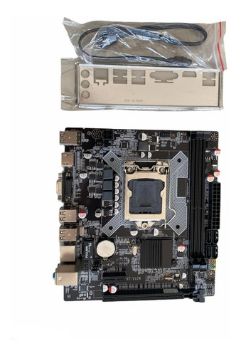 Placa Mãe Lga 1155 H61 2ª E 3ª Geração Ddr3 Frete Grátis