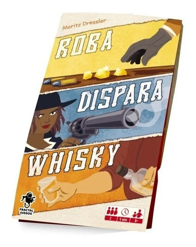 Roba Dispara Whisky - Juego De Mesa - Español / Diverti
