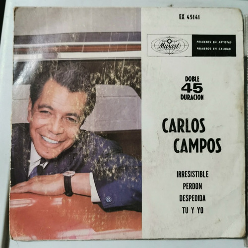 Disco 45 Rpm: Carlos Campos- Perdon,despedida