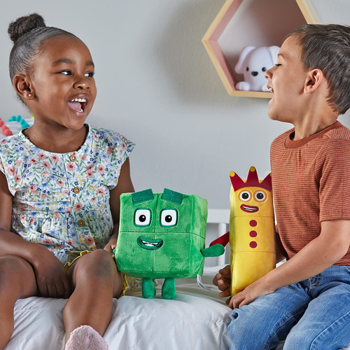 Hand2mind Numberblocks Tres Y Cuatro Amigos Juguetones, Jug. Color Multicolor
