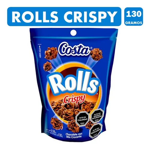 comprar Crispy Rolls- Chocolate Mix Crocante - Costa(bolsa Con 130g)