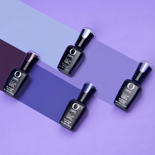 Coleccion Color Gel Pastel 12 Tonos Matte 7.5 Organic Nails Color Pastel Lilac 159