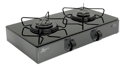 Fogão À Gás Clarice Junior 2b Glass Manual-inox Cor Inox