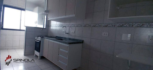 Apartamento Com 1 Dormitório À Venda, 58 M² Por R$ 265.000,00 - Vila Tupi - Praia Grande/sp - Ap3492