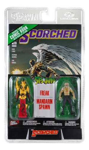 Dc Comic Scorched #13 Freak Y Mandarin Spawn Mcfarlane