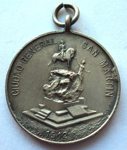 Medalla Ciudad General San Martin Contribucion 1912 B10