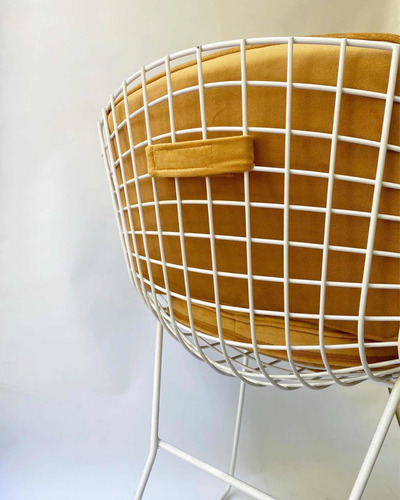 Imagen 2 de 3 de Almohadones Para Sillas Bertoia Set Asiento + Respaldo
