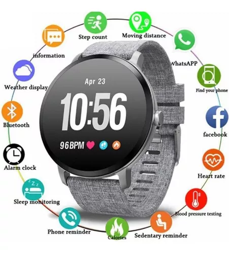 Reloj Smart Watch Inteligente V11 Bluetooth Hombre Mujer Ros | Cuotas sin  interés