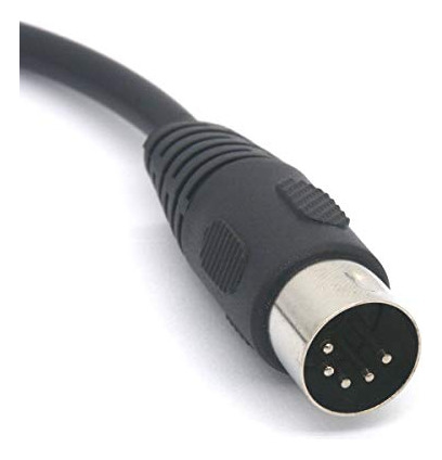 Adaptador De Cable Din A Ps/2 De 5 Pines, Midi Macho De 5 Pi