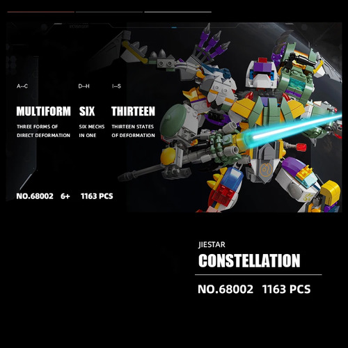 Bloques De Construcción Constellations Mecha Robot Para Niño