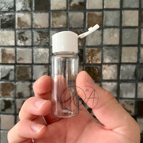 Botes 20 Ml Vacios Frascos De Plastico Con Tapa Mayoreo X200