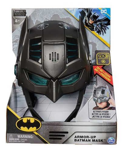 Máscara Eletrônica Batman Com Luz E Som 003384 - Sunny
