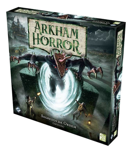 Arkham Horror 3ª Ed. + 2 Expansões Jogo De Tabuleiro