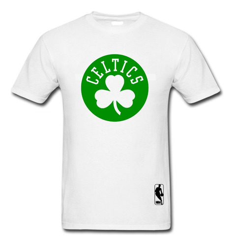 Playera Boston Celtics Basketball Nba Blanco