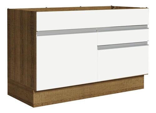 Mueble Cocina 120x60 1 Puerta 2 Caj Sin Tablero Glamy Madesa