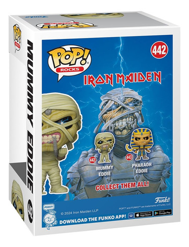 Funko Pop! Iron Maiden - Mummy Eddie #442