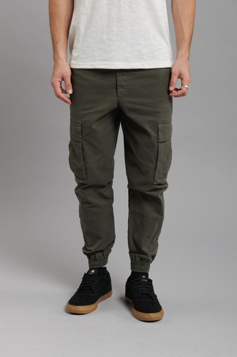 Pantalon Vicus Multi Pockets Verde Militar