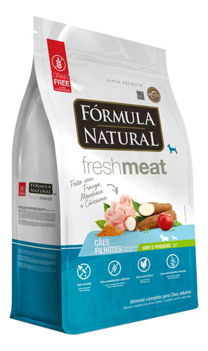 Ração Formula Natural Cães F.m Filhotes R. Mini/peq 2,5kg