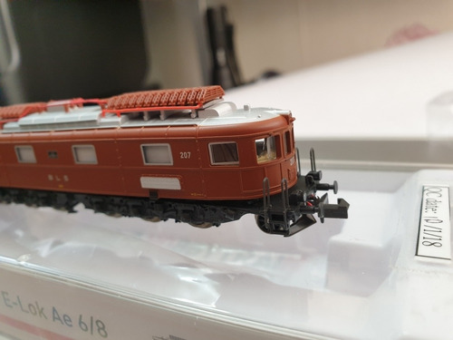 Imagen 7 de 10 de Locomotora Hobbytrain, Escala N H1084s Digital Con Sonido.