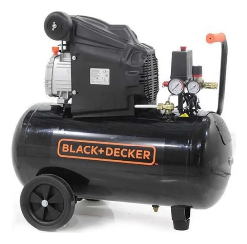 Compresor De Aire Black Decker 50 Litros 2hp Con Accesorios
